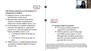 Pediatric Grand Rounds: “Osteoporosis in Children: Diagnosis, Management, and Future Directions”