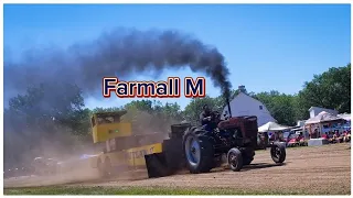 4bt Cummins Powered Farmall M Sled Pulling Gary SD 7-3-2023