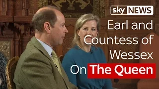 Rhiannon Mills Speaks To The Earl and Countess of Wessex