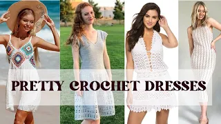 Pretty Crochet dresses I Types of Crochet dresses for women