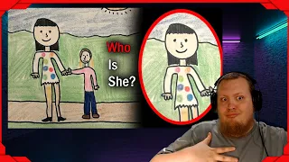 4 Children's Drawings With Disturbing Backstories (V3) - Mr Nightmare - REACTION!!!