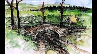 Living Stone Dry Stone Bridge. Phase 2.