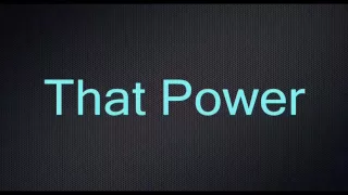 That Power - Will.i.am feat. Justin Bieber (Video Lyric) Official