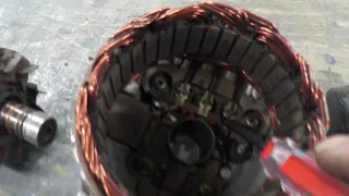 Converting An Alternator To A Motor