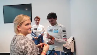 Carlos and Lando together on Mclaren Unboxed - Part 1 | 2020 season