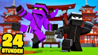 24 STUNDEN ALS NINJAS LEBEN! - Minecraft [Deutsch/HD]