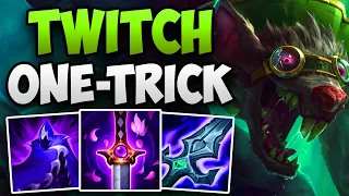 THIS KR CHALLENGER TWITCH ONE-TRICK IS INSANE! | CHALLENGER TWITCH ADC GAMEPLAY | Patch 14.6 S14