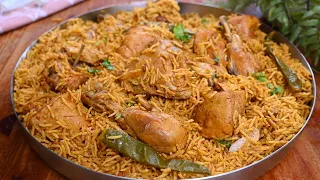 Cooking a delicious chicken Kabsa in the easiest and fastest way!