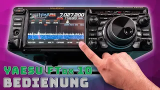 Yaesu FTdx10 📺 Bedienung des Funkgerätes #02