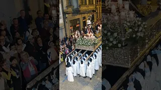 Brilat cantando Una Madre no se cansa de esperar, procesión de los Hermanos S.S 2023