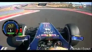 [F1 2012] Sebastian Vettel - Pole Lap onboard - Austin