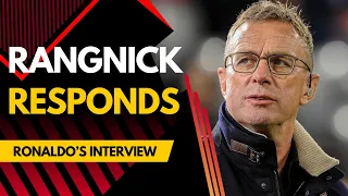 Rangnick Comments On Ronaldo’s Interview
