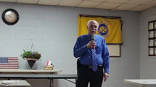 Phillip Van Cleave speaks at the Frederick County 2A meeting on 4/16/22