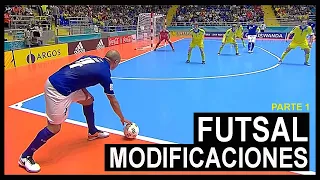 FUTSAL Y SUS MODIFICACIONES EN LAS REGLAS DE JUEGO 2022-2023 👀👀👀. PARA ÁRBITROS, JUGAD. Y ENTRENAD.💥