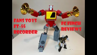 FANS TOYS FT-55 RECORDER - [MASTERPIECE BLASTER]: FINCH REVIEWS