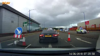 Merseyside Police convoy