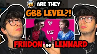 BLACKROLL REACTS to FRIIDON vs LENNARD | LOOP 1/4 FINALE | German Beatbox Championship 2022
