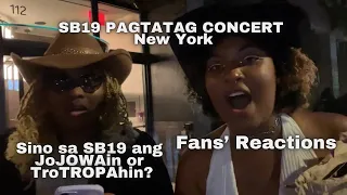 SB19 PAGTATAG American & Pinoy Reactions After the Concert 2023