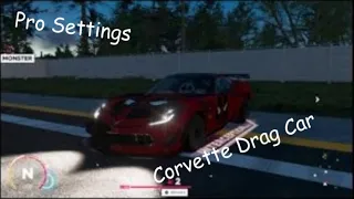 Chevrolet Corvette Stingray Drag Race Edition Pro Settings + Test Runs