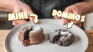 Making Domino's Chocolate Lava Cake At Home | But Better