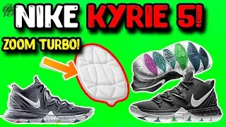 Nike Kyrie 5 Officially Unveiled! Initial Thoughts + Tech Specs!