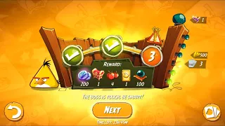 Angry Birds 2 - Daily Challenge Today Chuck's Challenge! (2-3-4 Rooms)