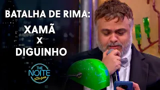 Veja a surra que o gordo do Danilo levou do Rapper Xamã | The Noite (01/06/22)