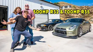 Parents Reaction to My GTR Collection! *First Drive*