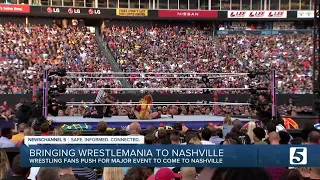 After SummerSlam weekend, WWE fans hope WrestleMania is next for Nashville