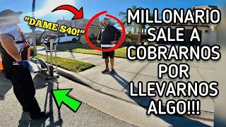 ♻️MILLONARIO NOS COBRA POR SU BASURA!!🤬🤑✅Lo Que Tiran En USA 🇺🇸! Dumpster Diving En California!