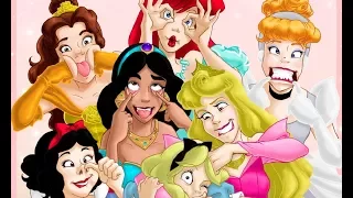 ENFERMEDADES que SUFREN las PRINCESAS de DISNEY