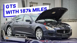 I Bought The HIGHEST Mileage Maserati Quattroporte GTS 530hp V8 - Project Mantua: PT1