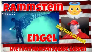 Rammstein - Engel (Live from Madison Square Garden) - REACTION - Now THATS AN ANGEL :P