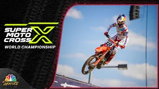 Jett Lawrence, Chase Sexton impress in 450 at SuperMotocross Playoffs Round 2 | Motorsports on NBC