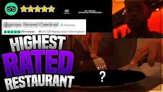 Going To The Highest Rated Restaurant in My City! (Birmingham)