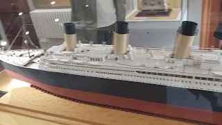 Miniature  Titanic  Ship .