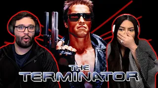 The Terminator (1984) Wife's First Time Watching! Movie Reaction!!