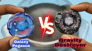 Galaxy Pegasus vs Gravity Destroyer 🔥🤩 Beyblade battle | Metal Masters | In Hindi