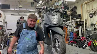 KYMCO 50cc Scooter Basic Tune Up