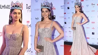 Miss World 2017 Manushi Chhillar's GRAND Entry At Filmfare Glamour And Style Awards 2017