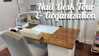 Nail Desk Tour & Organization Tips