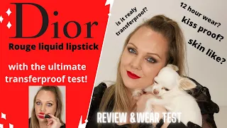 “NEW” ROUGE DIOR FOREVER LIQUID LIPSTICK #Review & Wear test