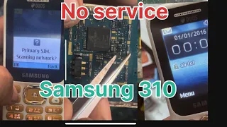Samsung b310,b313..1200e no service problem solution