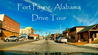 Driving Throughout Fort Payne, Alabama - Countryside of USA