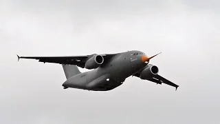 Зліт та Посадка літака Ан-178 з ДКАК/ Takeoff and landing of AN-178