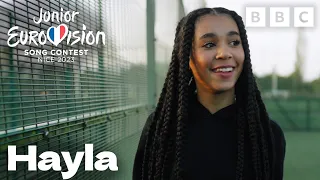 Get to Know Hayla from STAND UNIQU3 | Junior Eurovision 2023 | CBBC