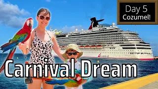 Carnival dream in Cozumel Mexico! | Chankanaab | Cruise vlog day 5