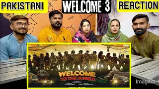 Reaction on Welcome To The Jungle (Welcome 3) - Official Announcement.