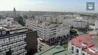 MAROC VU DU CIEL اجي تشوف المغرب من السماء البحر والطريق الساحلي بالرباط  ومراكش الساحرة