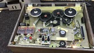 Repairing a SONY TC-350 REEL TO REEL Player/Recorder.   @CreekviewAcres